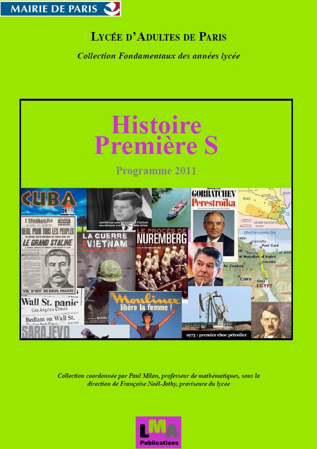 livret histoire 1S